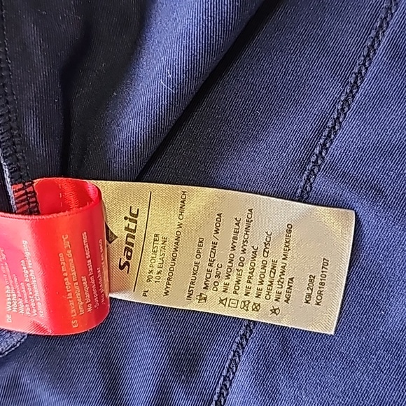 Santic Cycling Full Front Zip Top - Picture 10 of 11